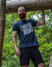 Load image into Gallery viewer, Chattanooga T-shirt large logo screen printed on front.