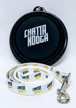 Load image into Gallery viewer, collapsible dog bowl and leash
