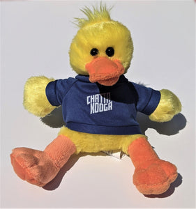 Ross the Chattanooga Duck Riverfront Souvenir Toy Plush Stuffed Yellow