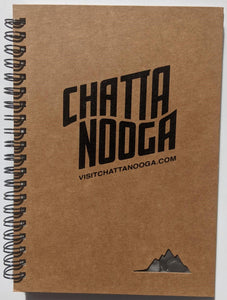 recycled Chattanooga spiral notebook 5 x 7