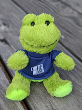 Load image into Gallery viewer, Green frog Frazier Chattanooga Northshore souvenir gift baby toy plush stuffed
