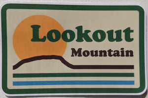 Lookout Mountain Tennessee TN decal Retro Sticker Souvenir Gift Chattanooga